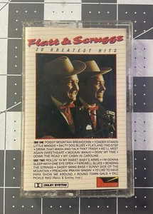 Flatt & Scruggs; 20 Greatest Hits - Cassette - Play Tested 1987 - Bild 1 von 4