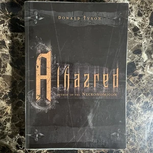Alhazred: Author of the Necronomicon - Paperback, by Tyson Donald - Acceptable - Picture 1 of 2