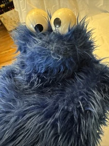 VTG 70s/80s Cookie Monster Hand Puppet Fisher Price Jim Henson SEASAME STREET - Picture 1 of 17