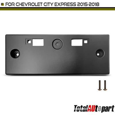 Soporte de montaje de matrícula para Chevrolet City Express 2015-2018 frontal Foto 1 de 4