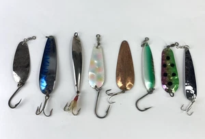 Tom Mack Krocodile Luhr Jensen Trolling Spoons Nebco Miller Atlantic - Picture 1 of 9