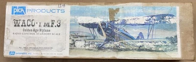复古 WACO YMF.3 Pica Balsa 双飞机遥控模型飞机套件 RC-4 — 第 1/4 张图片