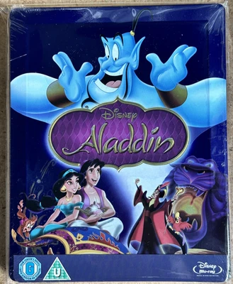 Aladdin (1992) Blu-ray Steelbook - Zavvi UK Exclusive Brand New Sealed Disney - Image 1 of 3