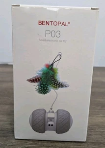 BENTOPAL P03 Yvelife Juguete Eléctrico Interactivo Gato Gris Blanco Robot USB Inalámbrico - Imagen 1 de 11