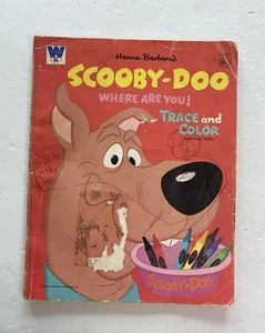 Whitman SCOOBY-DOO "Spur und Farbe" MALBUCH 1971 Hanna-Barbera selten! - Bild 1 von 19