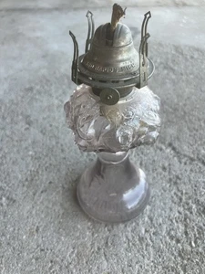 Vintage WHITE FLAME LIGHT Co. Öllampe - Grand Rapids Mich. (8 Zoll) ohne Kugel - Bild 1 von 24