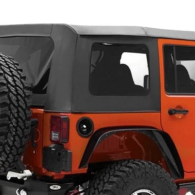 For Jeep Wrangler 07-09 Smittybilt Factory Replacement Black Diamond Soft Top Foto 1 de 3