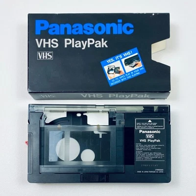 Adaptador convertidor Panasonic VHS PlayPak VHS C a VHS VYMW0009 Foto 1 de 4