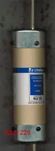 NUOVO FUSIBILE LITTELFUSE NLS225 225 AMP 600 VOLT NLS 225 - Foto 1 di 1