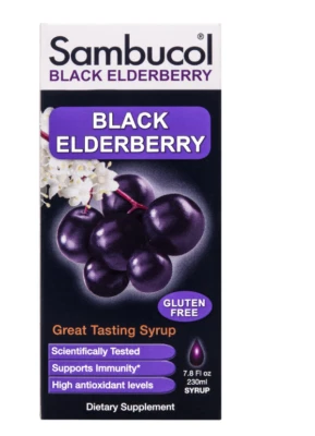 SAMBUCOL SAÚCO NEGRO ORIGINAL 7,8 OZ - Caducado 11/2024 Foto 1 de 4