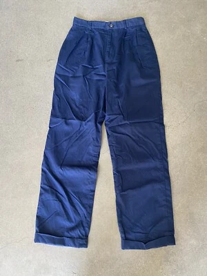 Ralph Lauren Azul Plisado Pantalones de Golf con Dobladillo Niños Talla 25 x 26 Foto 1 de 4