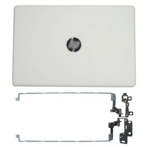 New for HP Pavilion 17-BS 17-AK 17-AY LCD Back Cover White + Hinges 926490-001 - Picture 1 of 3