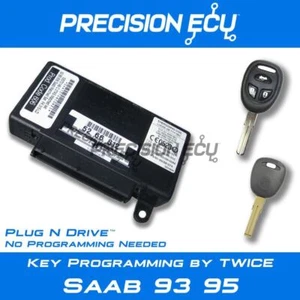 1999-2009 Saab 95 y 1999-2003 Saab 93 teclas programación por dos veces/enchufe y unidad - Imagen 1 de 2