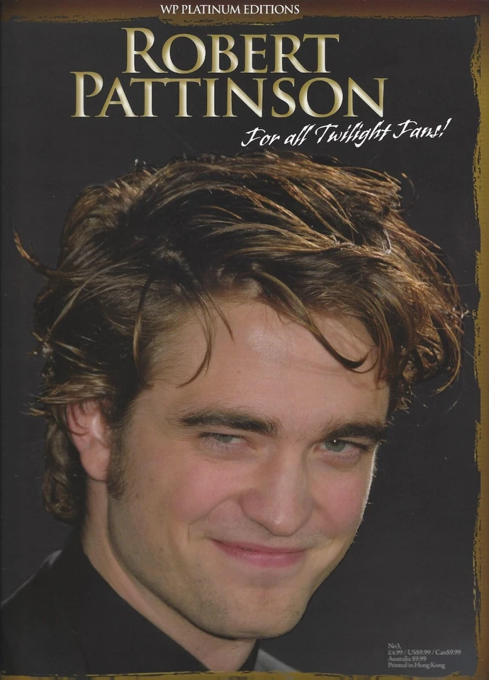 Robert Pattinson Twilight WP Star Edition Magazine 2011 👍 Foto 1 de 1