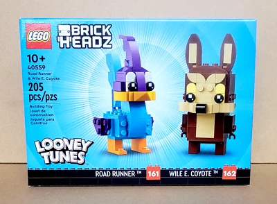 LEGO BRICKHEADZ 40559 Road Runner & Wile E. Coyote Exclusivo Looney Tunes Foto 1 de 4