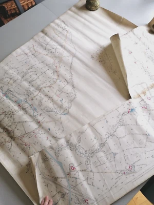 ORDNANCE SURVEY  1872  MOSSLEY MOSS HALL TIMBERSBROOK Biddulph Staffordshire X2 - Image 1 of 4