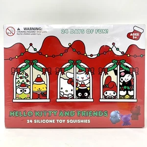 Hello Kitty and Friends Weihnachten Adventskalender 24 Spielzeuge - Bild 1 von 4