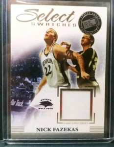 2007 Press Pass Select Swatches Game Used Jersey Nick Fazekas Wolf Pack - Bild 1 von 2