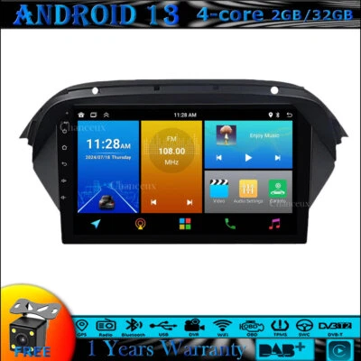 Unidad principal Android 13 9" radio carplay GPS SAT navegación para Honda Acura MDX 2007-2013 - Imagen 1 de 4