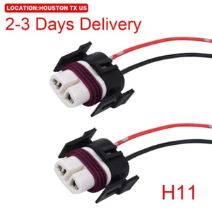 Ubicación EE. UU. H11 H8 H9 hembra enchufe de cerámica enchufe enchufe enchufe arnés cable cola de cerdo - Imagen 1 de 12