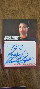 2022 RITTENHOUSE STAR TREK INSCRIPTIONS AUTO URSALINE BRYANT SCOTT TNG RULES - Picture 1 of 1