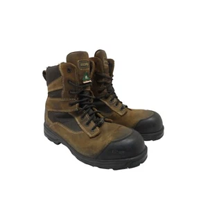 Botas de trabajo L.P. Royer Agility SHIELDTEX 8 pulgadas punta compuesta marrón 13M para hombre - Imagen 1 de 7