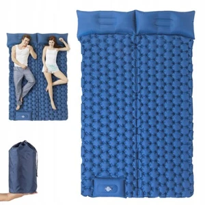 Isomatte selbstaufblasend Camping Luftmatratze Matratze Fußpumpe Campingmatte - Bild 1 von 14