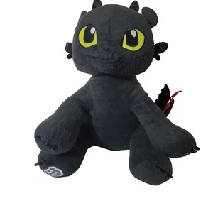Build A Bear How to Train Your Dragon 2016 Toothless Big Eyes Plush Red Tail - Picture 1 of 8