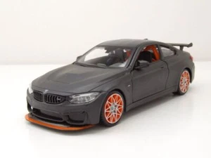 BMW M4 GTS Mate Gris Metálico Modelo De Coche 1:24 Maisto - Imagen 1 de 10