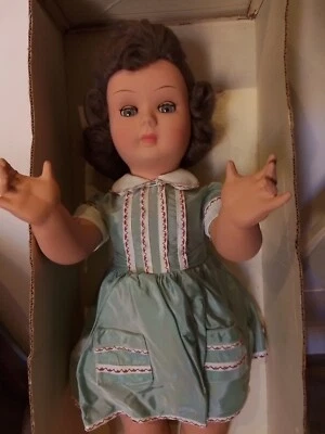 BAMBOLA Lalla FURGA, ANNI 50/60 Antica Doll Poupee - Immagine 1 di 4
