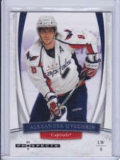 Alexander Ovechkin 2007 Fleer Hot Prospects Hockey Card 4 Grade MT