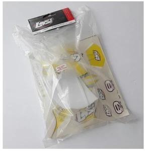 Vintage RC Car Buggy Team Losi Body Set Clear Mini 8IGHT LOSB1329 Old Stock NIB - Picture 1 of 1