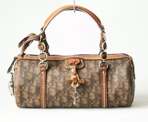 Christian Dior Trotter Heart Padlock Barrel Bag - Picture 1 of 12