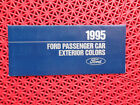 1995 Ford Passenger Car Exterior paint chip folder