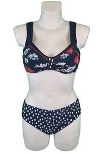Maritim Bikini Größe 38 B, C, D Cup Bademode Trägerbikini Blumen Badebekleidung - Bild 1 von 5