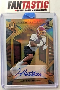 2021 Panini Gold Standard Football #182 Jaret Patterson RC /49 - Picture 1 of 2