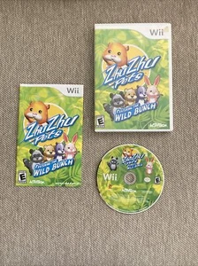 Zhu Zhu Pets: Featuring the Wild Bunch (Nintendo Wii, 2010) Complete w/ Manual - Picture 1 of 12