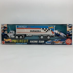 Hot Wheels 1992 Pro Circuit Racing Team Semi Truck Trailer & Camaro 2550 SEALED - Picture 1 of 20