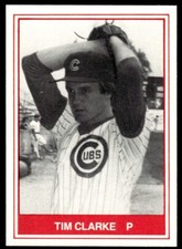 1982 TCMA Quad City Cubs Tim Clarke Quad City Cubs #6