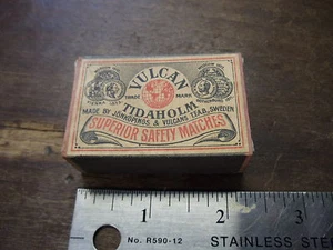 Antique Magic Trick CAP LOAD SNAP TRICK VULCAN MATCH BOX WORKS - Picture 1 of 4