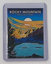 Rocky Mountain National Park Limited Edition Artist Signed Trading Card 1/10