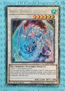 Brionac, Drache der Eisbarriere HAC1-DE051 Duel Terminal Ultra Yu-Gi-Oh Karte - Bild 1 von 3