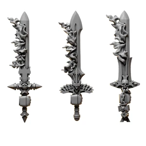 Eternal Pilgrims - Set of 3 Burning Swords Marine Upgrade Kit - Picture 1 of 1