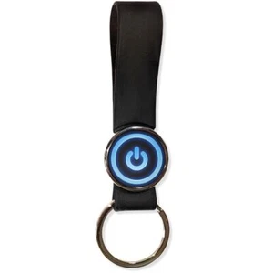 Power On/Off Silicone Loop Key Ring (35mm x 120mm) - Picture 1 of 8