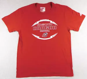 Adidas Go-To T-Shirt Herren groß MSUM Dragon Football kurzärmelig rot - Bild 1 von 14