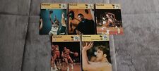 (10)SPORTSCASTER BASKETBALL CARDS-1977/79(VG-EXC.)CONDITION ALL HALL OF FAMERS