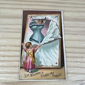 Dr Warner's Coraline Corset Cupido Angel Guild & Alexander Walton NY C1800's - Imagen 1 de 9