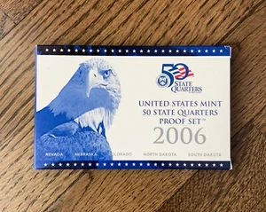 2006 United States Mint 50 State Quarters Proof Set w/COA - Bild 1 von 3