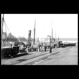 Photo L.000060 CHERBOURG QUAI DE L'ENTREPÔT 1890 - Afbeelding 1 van 1