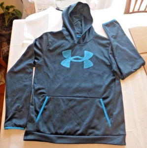 Under Armour Hoodie Youth X-LARGE XL TEAL - Picture 1 of 11